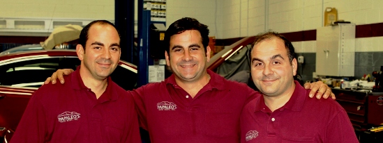 Mike, Frank and Ben Papaleo